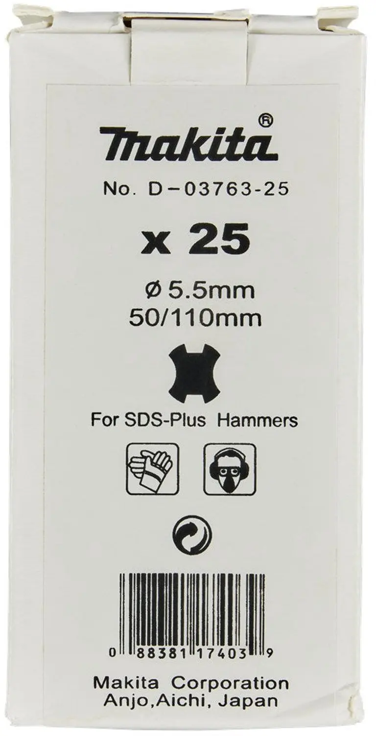 Makita 5,5 x 110 mm SDS-PLUS Betonboor