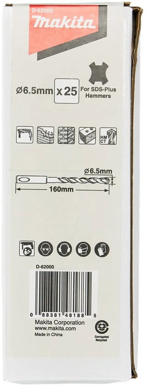 Makita 6,5 x 160 mm SDS-PLUS Betonboor