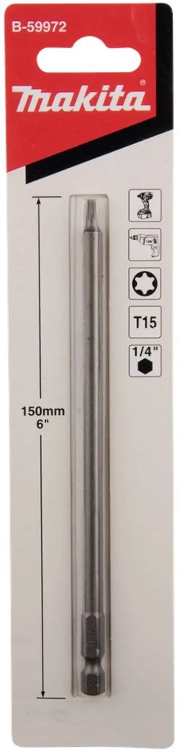 Makita Schroefbit T15x150mm B-59972 - afbeelding 3 van 3