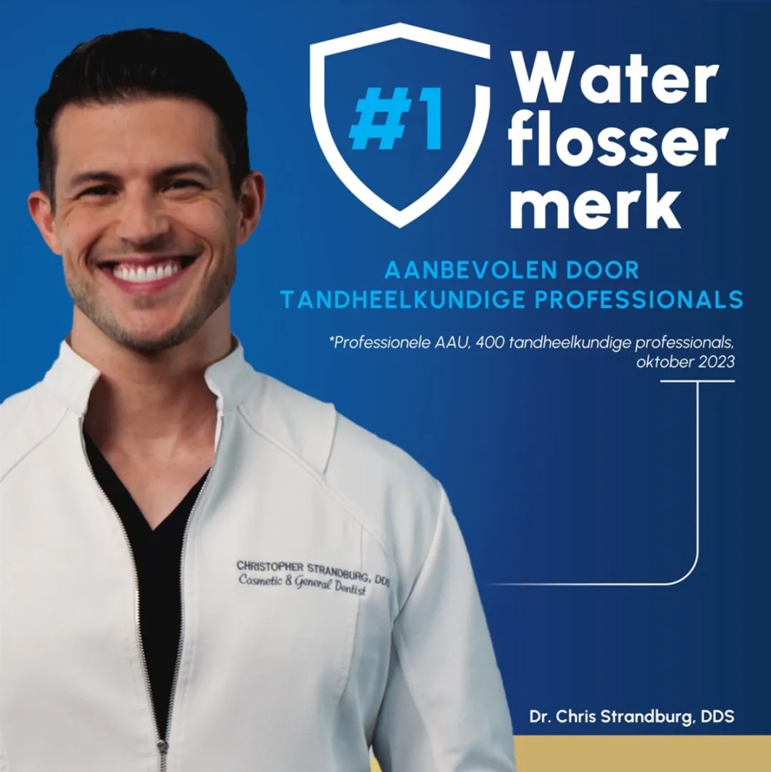 Waterpik Sensonic CC-04 Waterflosser & Tandenborstel - 3 Snelheden - Wit