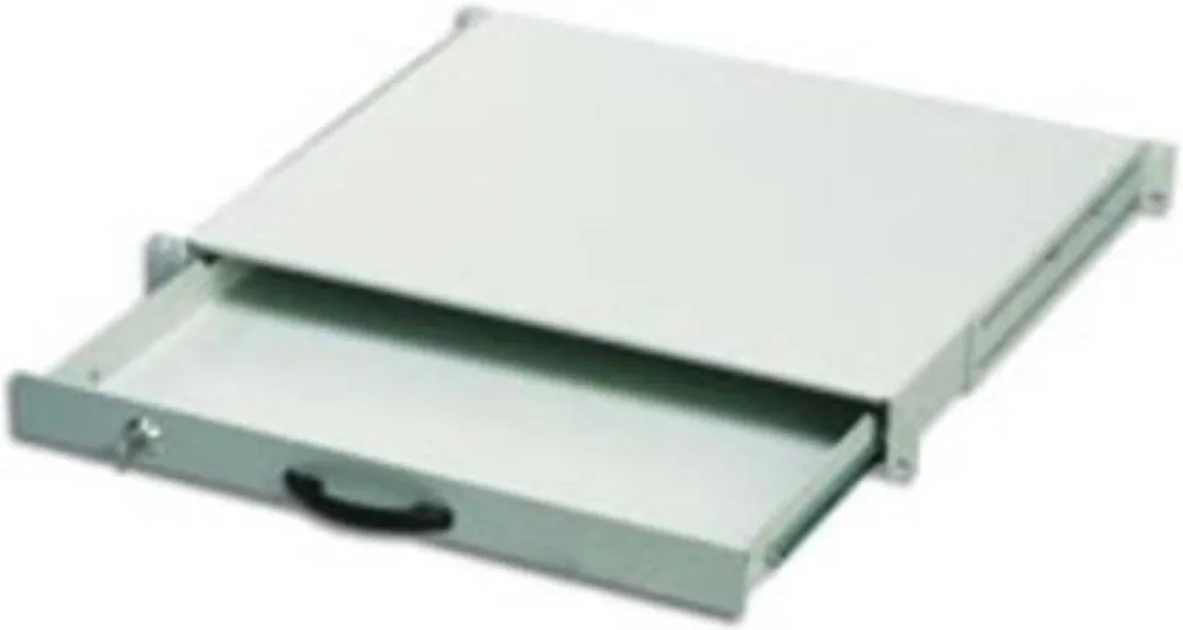 Digitus DN-19 KEY-1U Schuiflade 19" - Grijs-wit