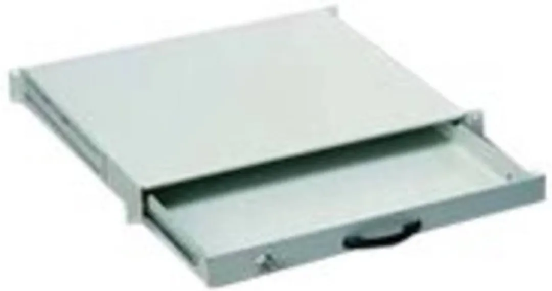 Digitus DN-19 KEY-1U Schuiflade 19" - Grijs-wit