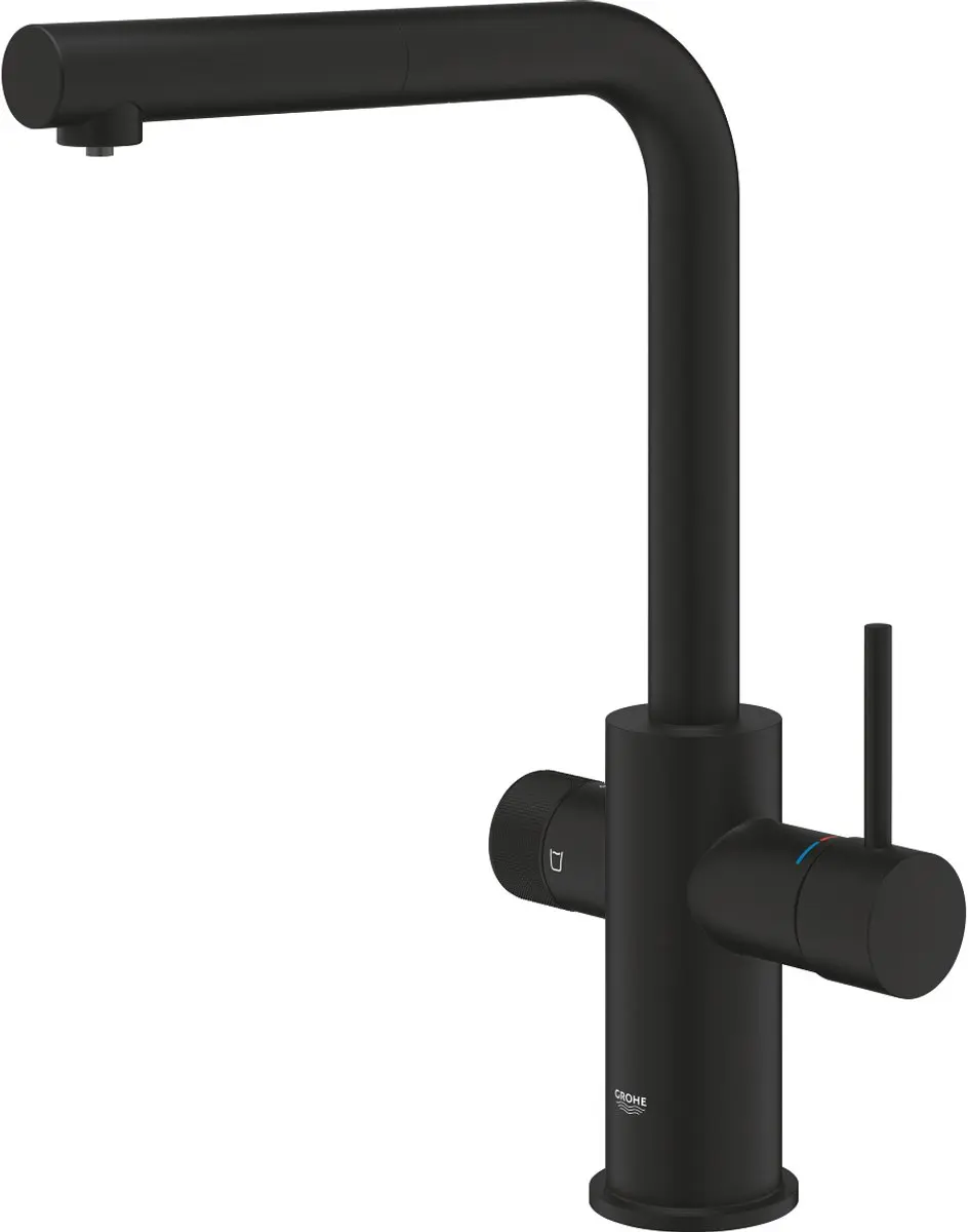 GROHE Blue Pure Minta 30590KF0 Keukenkraan - Zwart - afbeelding 3 van 3