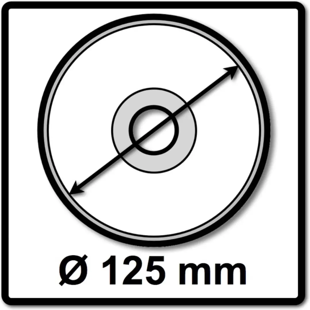 Metabo Novorapid Doorslijpschijf 616271000 - Ø125x1,0mm - afbeelding 6 van 6