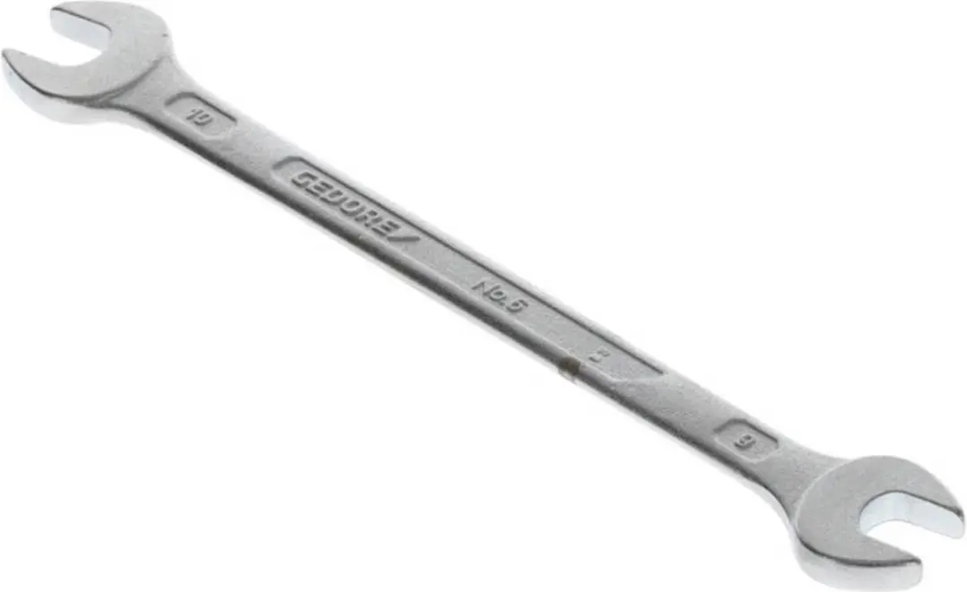 Gedore 6064560 Dubbele Steeksleutel 9x10mm - afbeelding 2 van 6