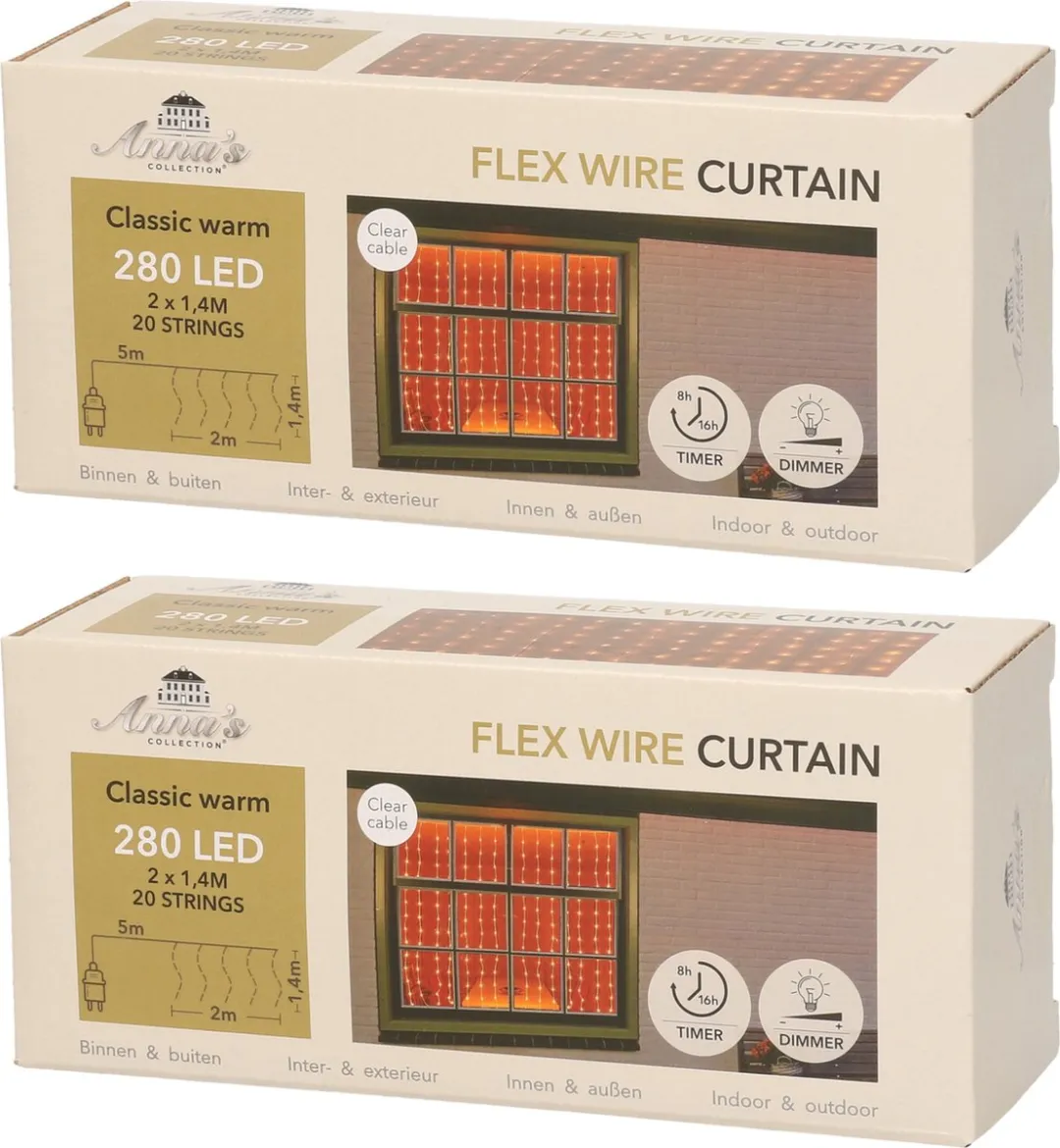 Anna's Collection Raamverlichting 280 LED
