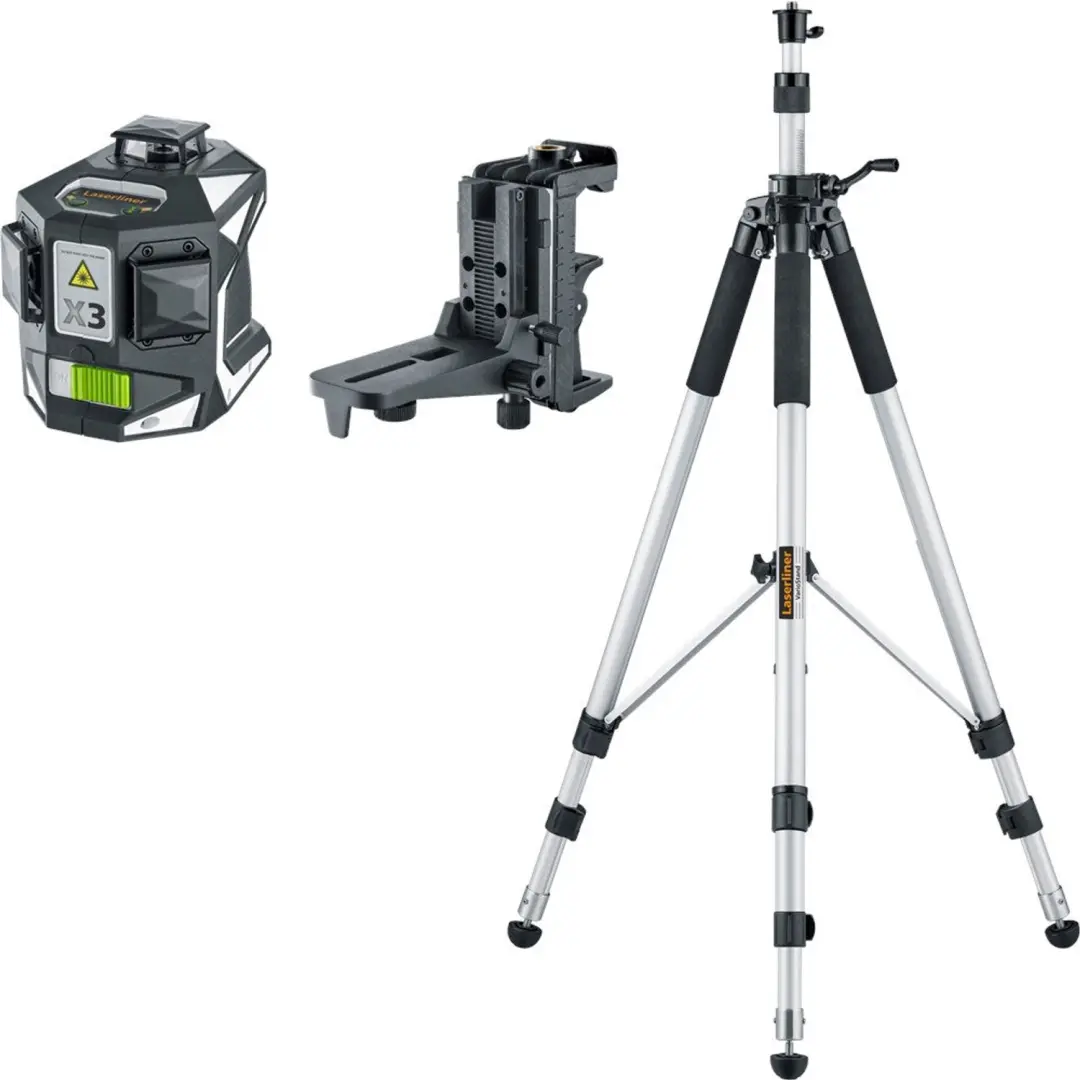 Laserliner X3-Laser Pro 036.800S1 Kruislijnlaser Set - afbeelding 3 van 4