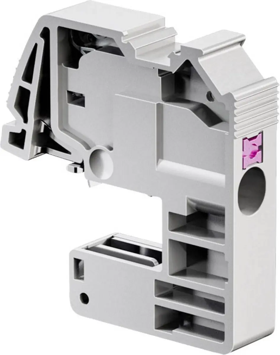 Rittal 3455505 Voedingsklem Push-In-klem Grijs 1 stuk(s)