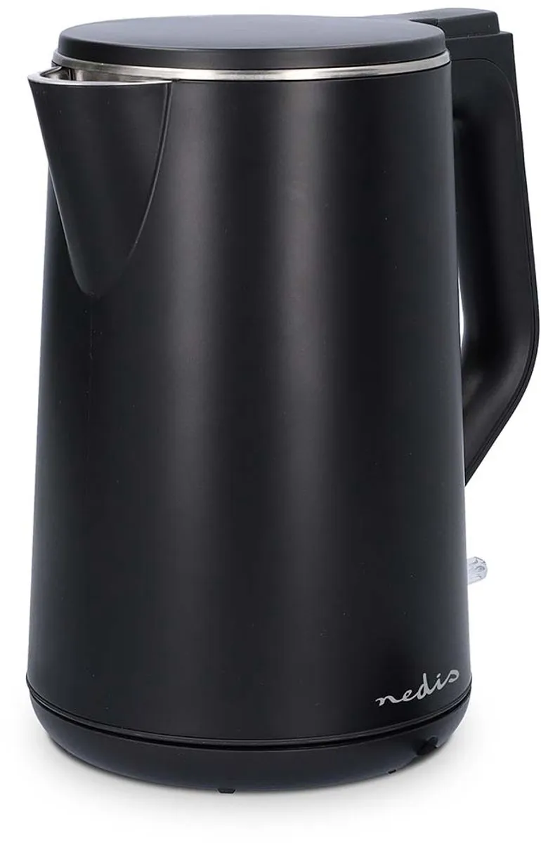 Nedis KAWK361EBK Waterkoker 1,5L - 1200W - Zwart