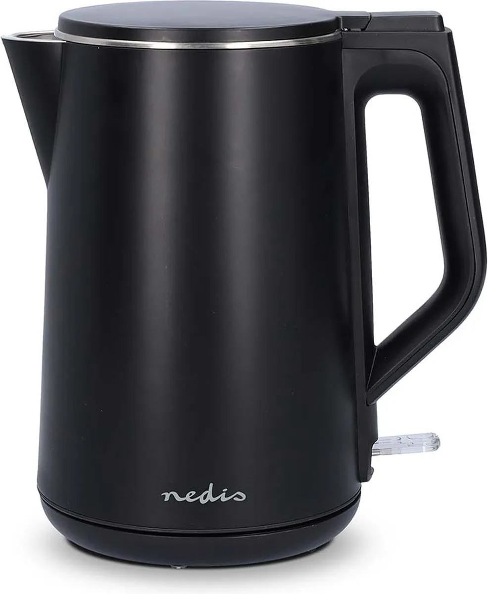 Nedis KAWK361EBK Waterkoker 1,5L - 1200W - Zwart