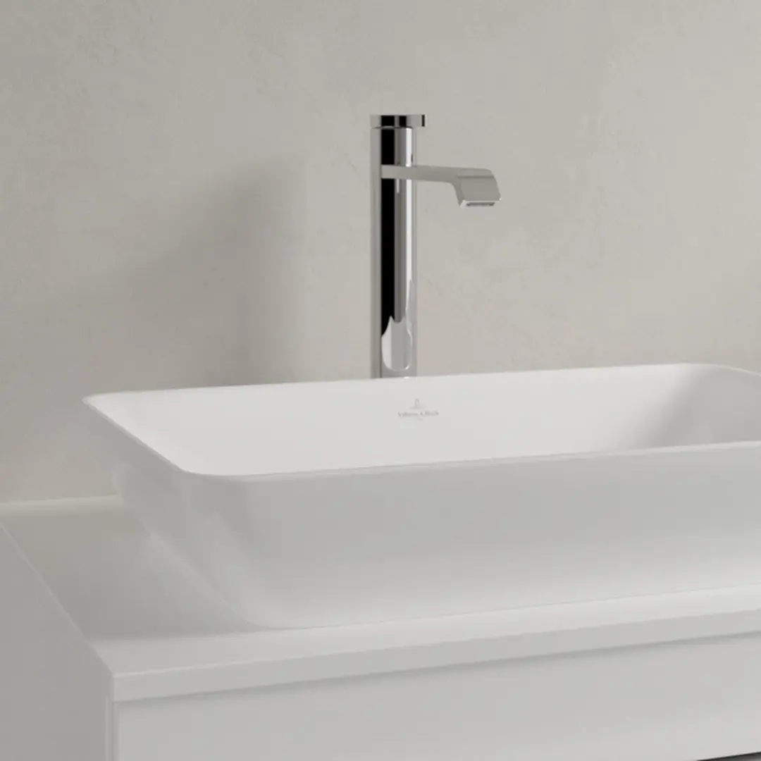 Villeroy & Boch Venticello Opzetwastafel 55x36cm - Wit - afbeelding 4 van 6