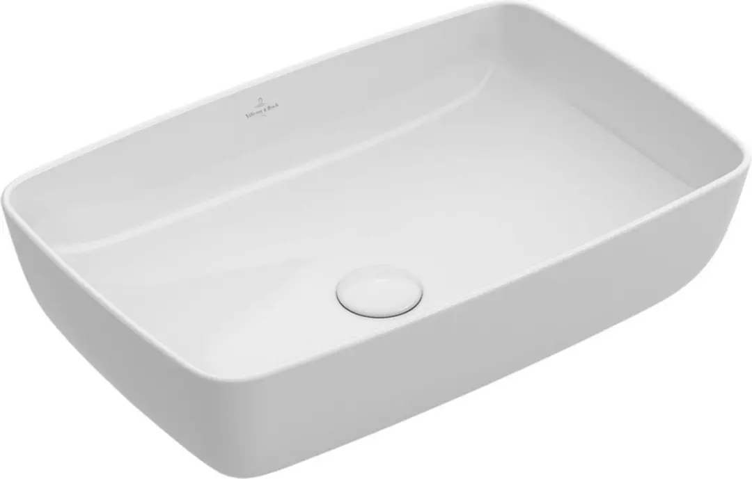 Villeroy & Boch Artis opzetwastafel rechthoekig 58x38cm zonder overloop ceramic+