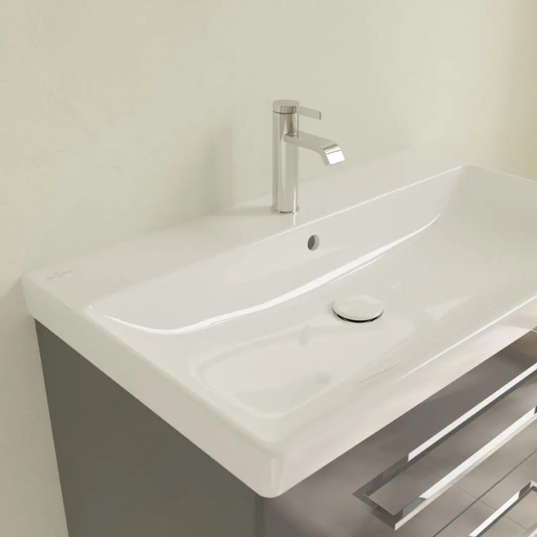 Villeroy & Boch Avento Meubelwastafel 80cm 41568001 - Wit - afbeelding 5 van 6