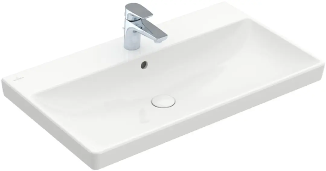 Villeroy & Boch Avento Meubelwastafel 80cm 41568001 - Wit - afbeelding 2 van 6