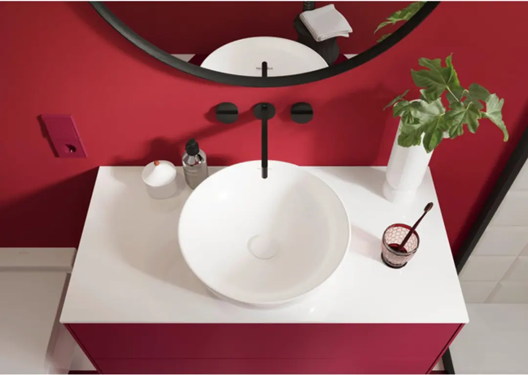 Villeroy & Boch Artis 417943RW Opzetwastafel - Stone White - afbeelding 2 van 6