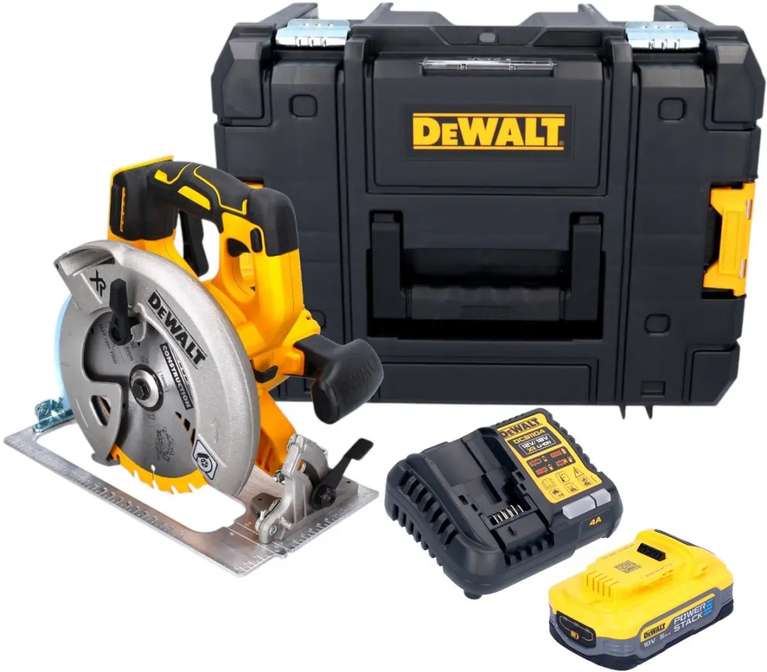 DeWalt DCS 570 H1T Accu-Handcirkelzaag 18V 184mm