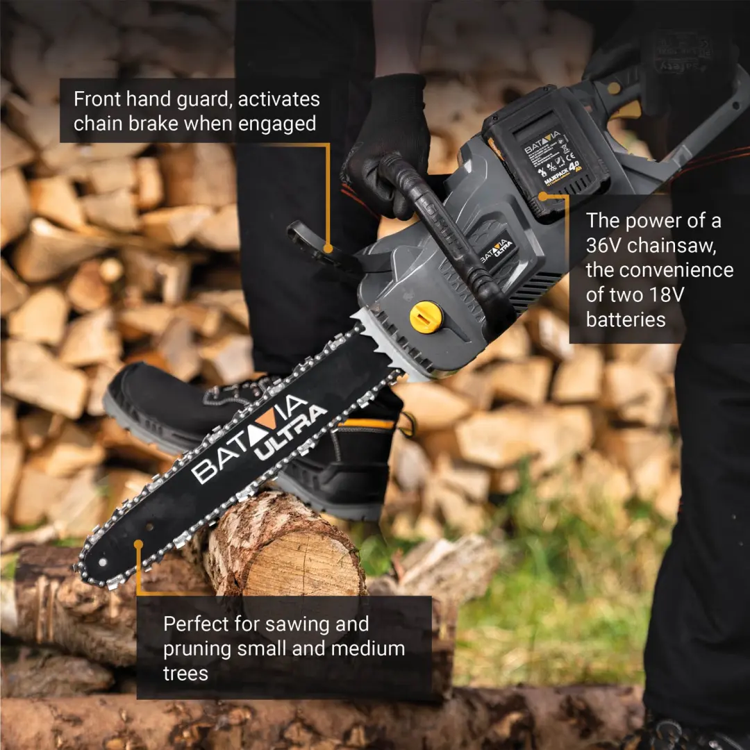 Batavia 36V Brushless Accu Kettingzaag 18" - afbeelding 2 van 5