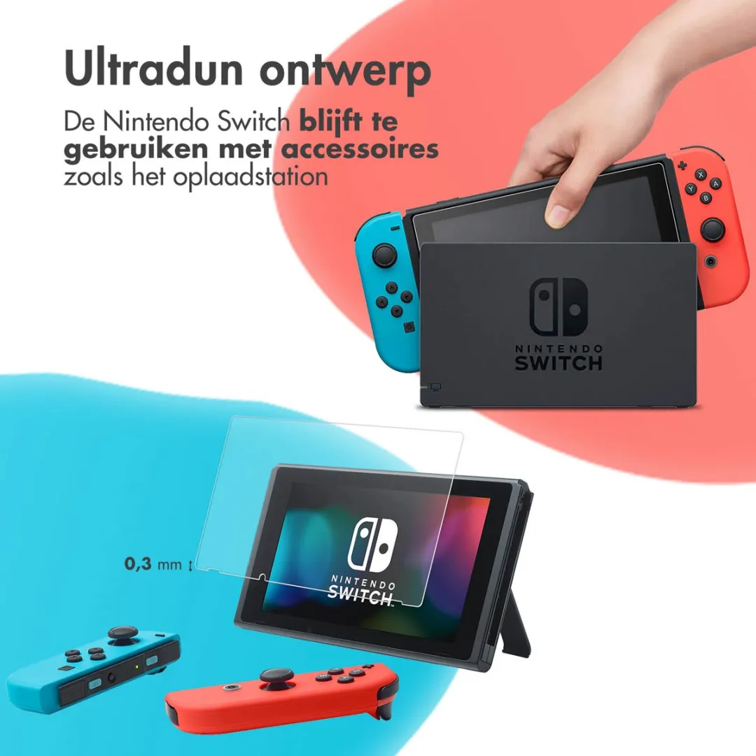 imoshion SH00063997 Screenprotector Nintendo Switch - Gehard Glas