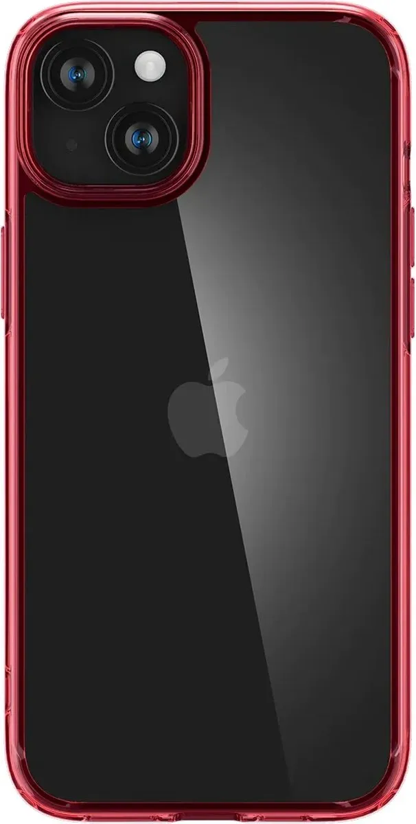 Spigen Ultra Hybrid Hoesje iPhone 15 Plus - Rood - afbeelding 6 van 6