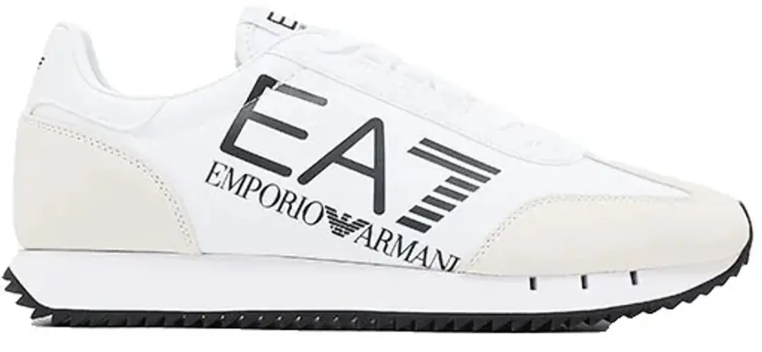 Ea7 Emporio Armani Black&white Vintage Schoenen Wit EU 46 2/3