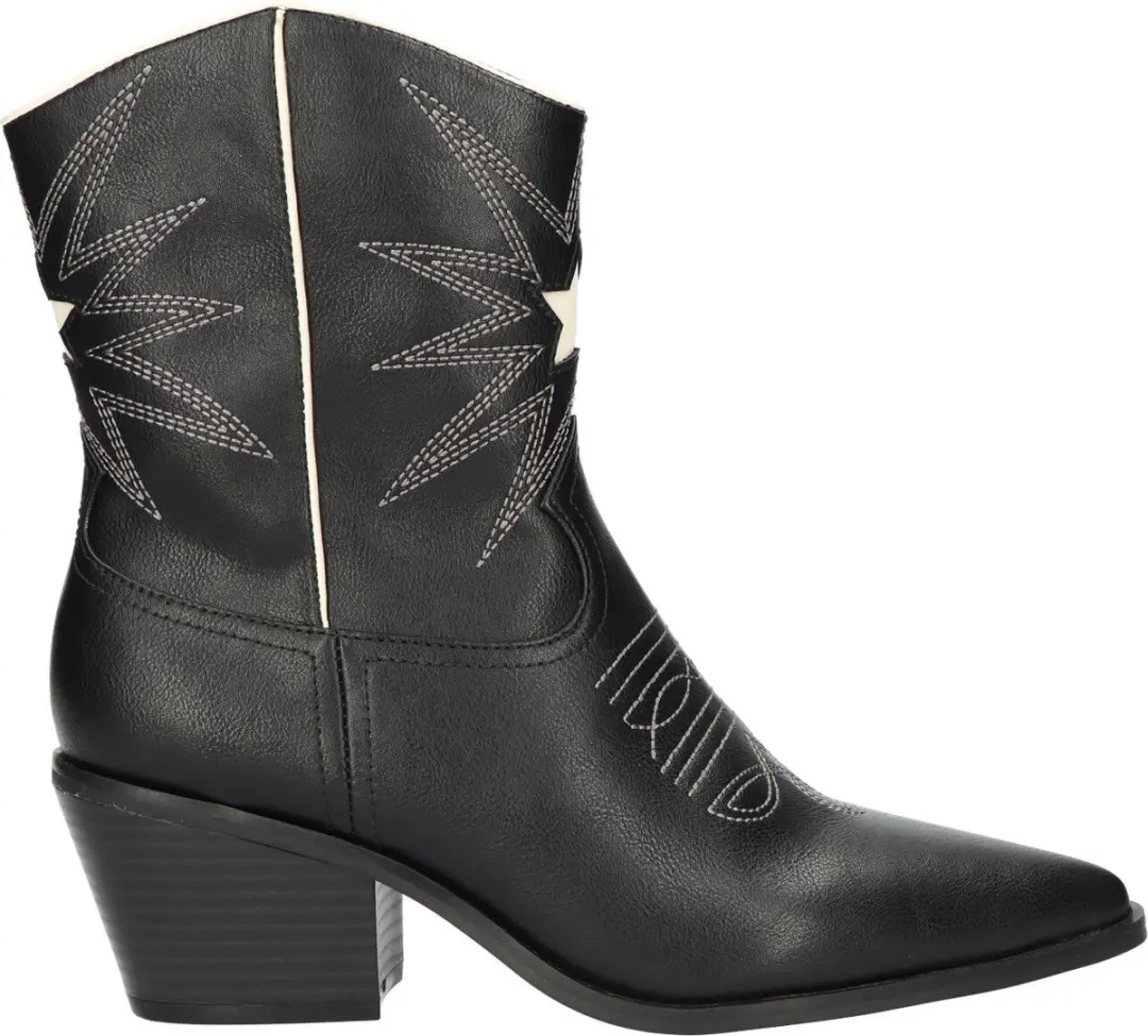La Strada Western Bootie Zwart Synthetisch