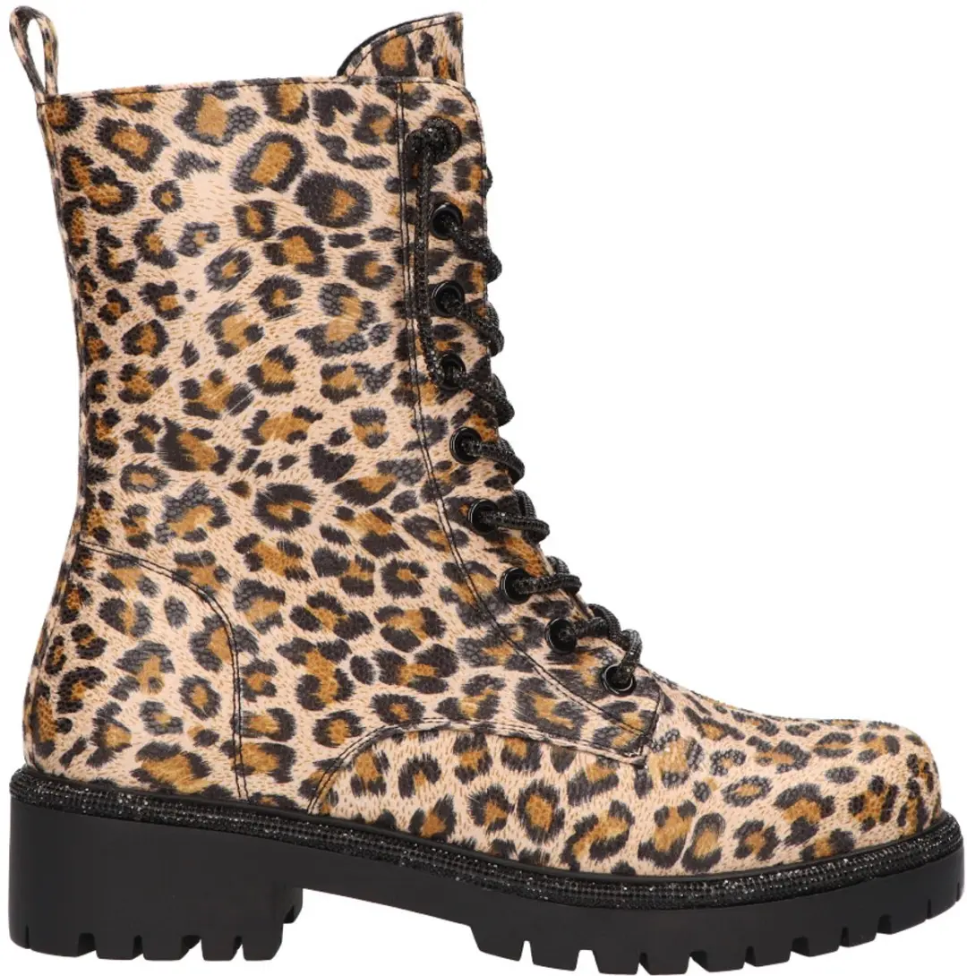 La Strada Bootie Leopard Synthetisch