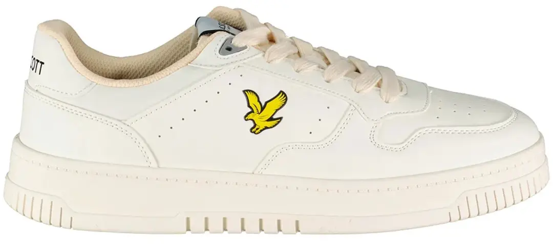 Lyle & Scott Craven Leather Schoenen Wit EU 46 Man