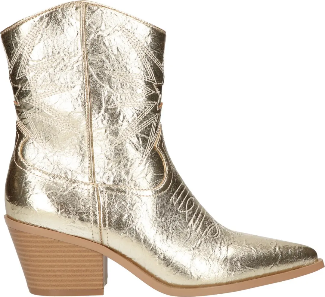 La Strada Western Bootie Goud Synthetisch