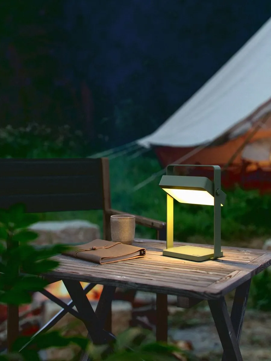 Nordlux Saulio LED Zonnebatterijlamp - 3,5W - Olijfgroen
