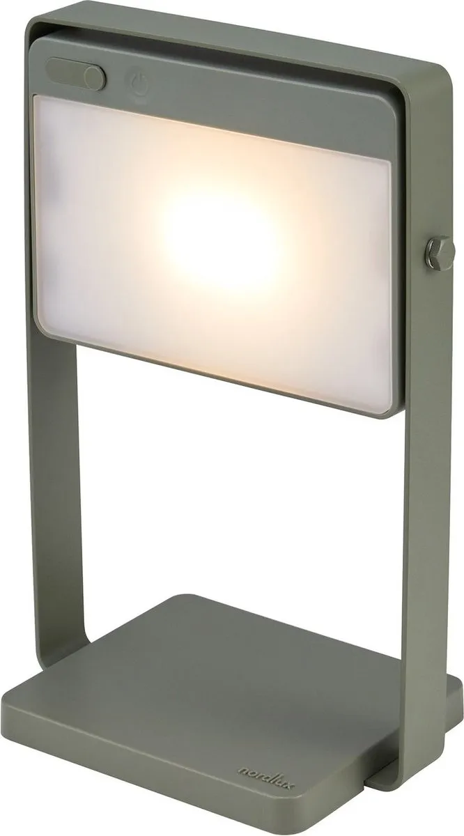 Nordlux Saulio LED Zonnebatterijlamp - 3,5W - Olijfgroen