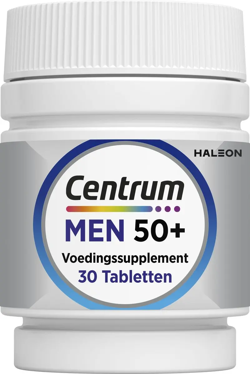 Centrum Men 50+ Multivitaminen - 30 tabletten - afbeelding 3 van 6