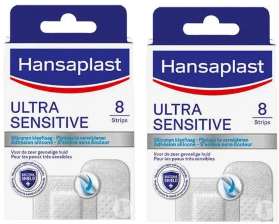 Hansaplast Ultra Sensitive 8 Strips