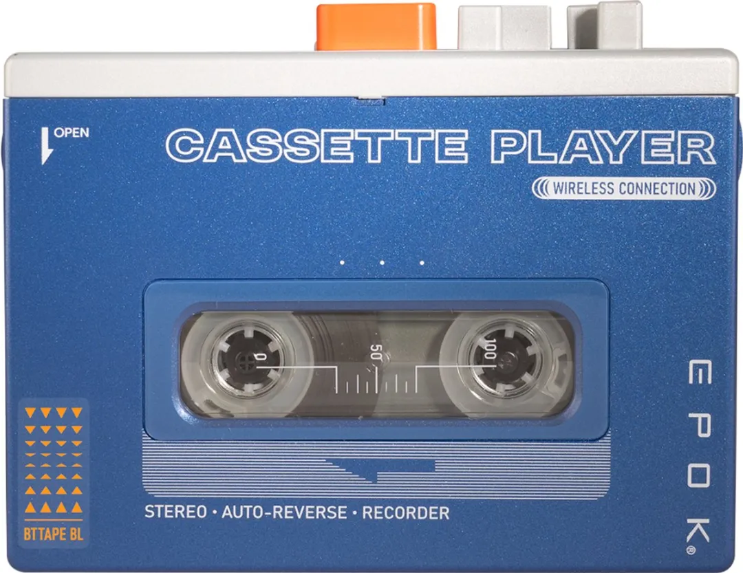 Bigben Cassettespeler REWIND+ BTTAPEBL Bluetooth - Blauw