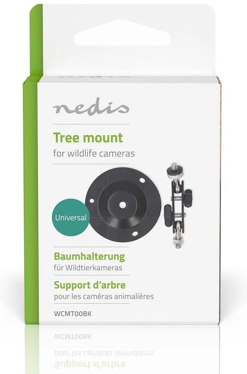 Nedis WCMT00BK Camera Bevestiging - Staal - Zwart