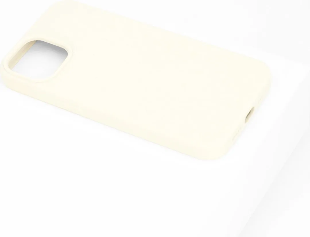 BMAX Siliconen Hoesje iPhone 13 - Wit