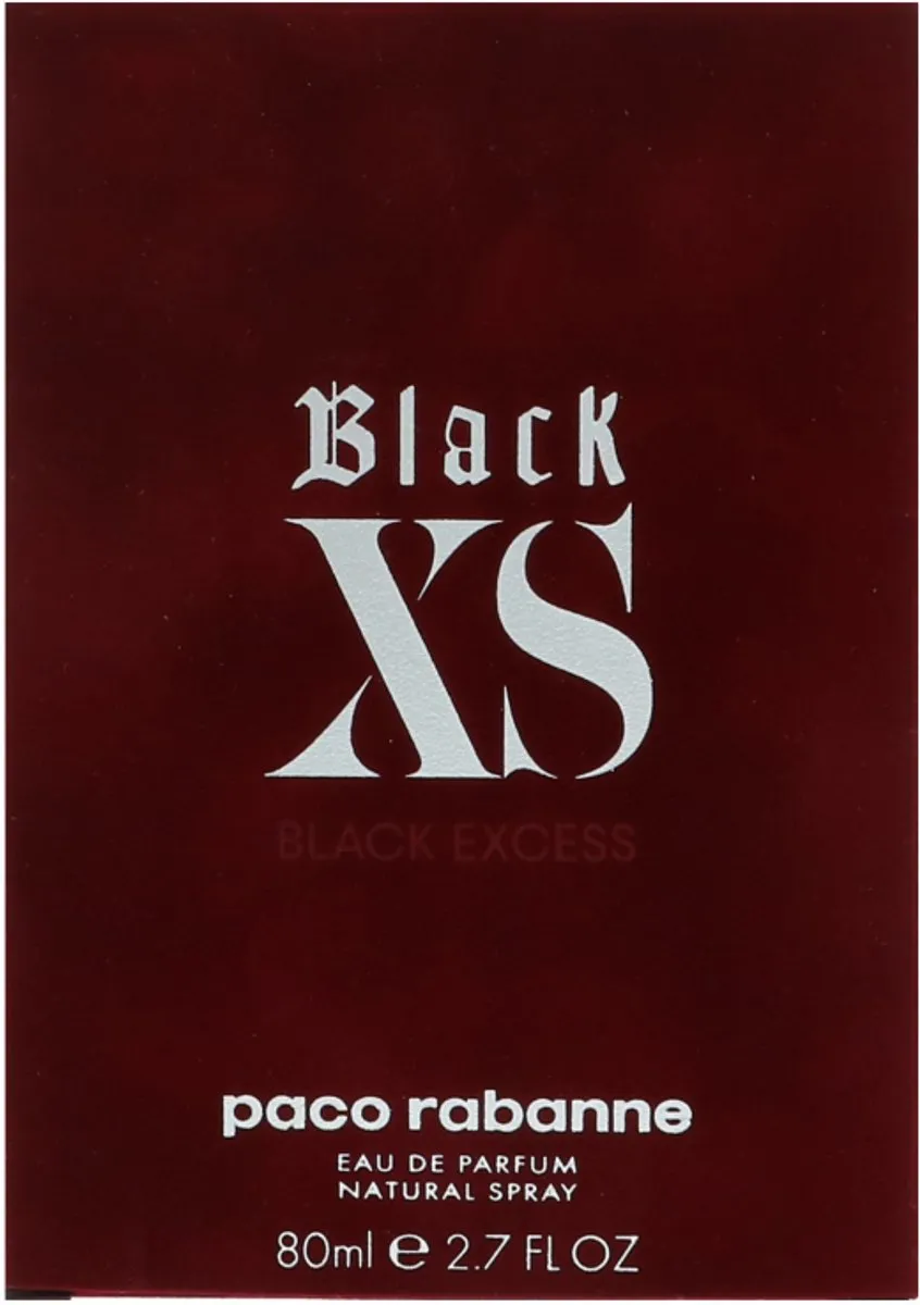 Paco Rabanne Black XS for Her 80 ml Eau de Parfum - Damesparfum