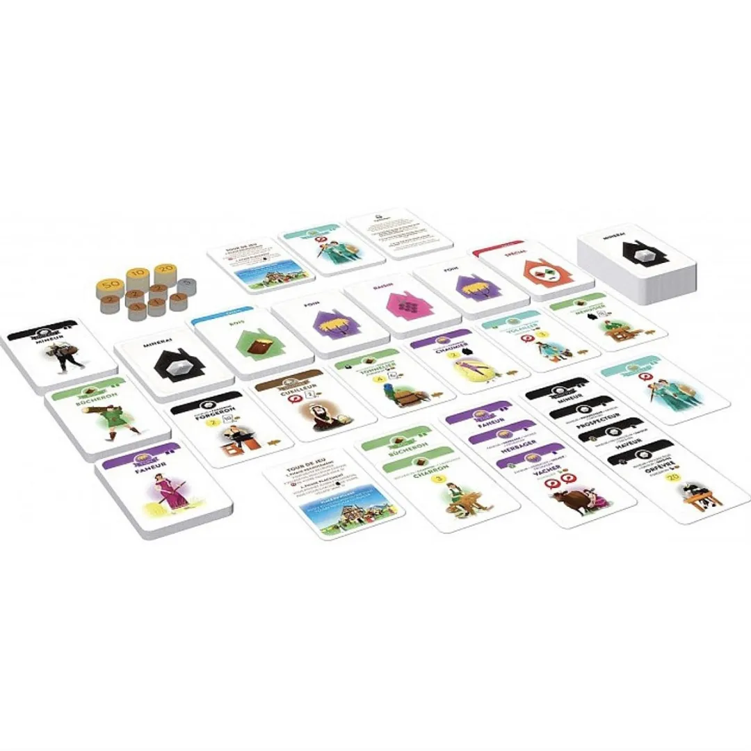 White Goblin Games Villagers Strategisch Kaartspel - 1-5 Spelers