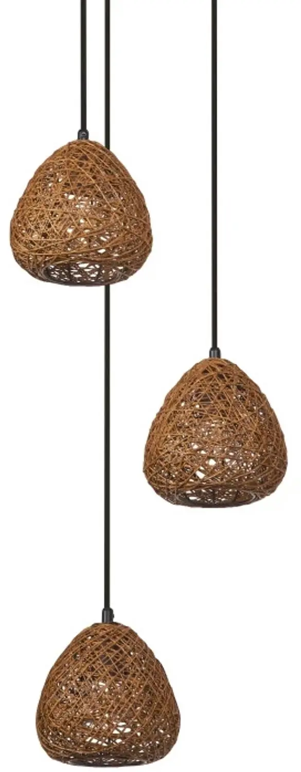 Ledvance Decor Paper Drop Pendant Plate 3xE27