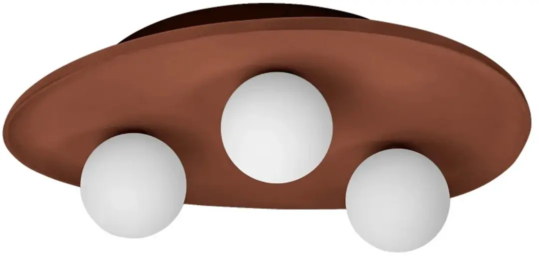 Ledvance Decor Clay Nest Ceiling Armatuur 3xG9 Bruin