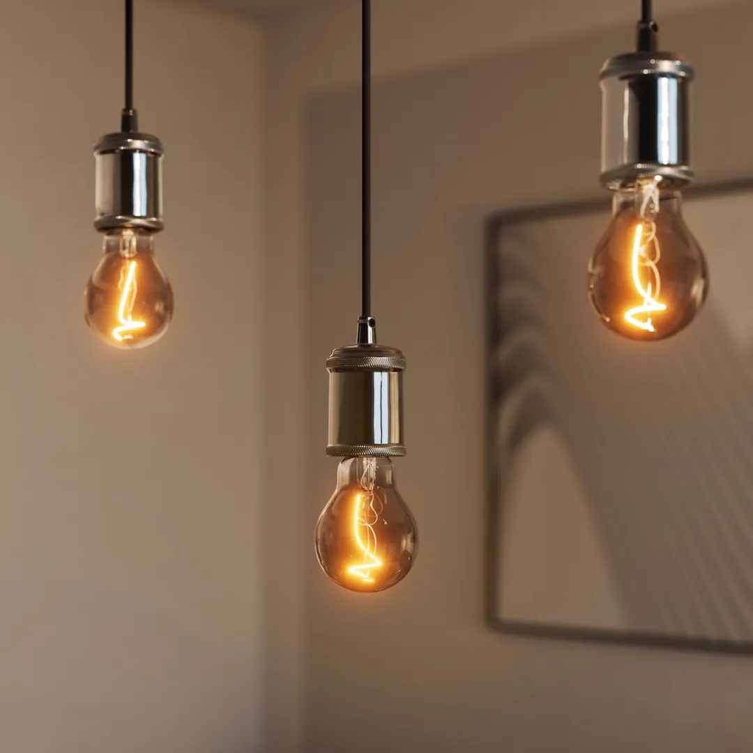 Osram Vintage 1906 BOBBIN Hanglamp - E27 - 25W - Ø100cm - Gunmetal - afbeelding 6 van 6
