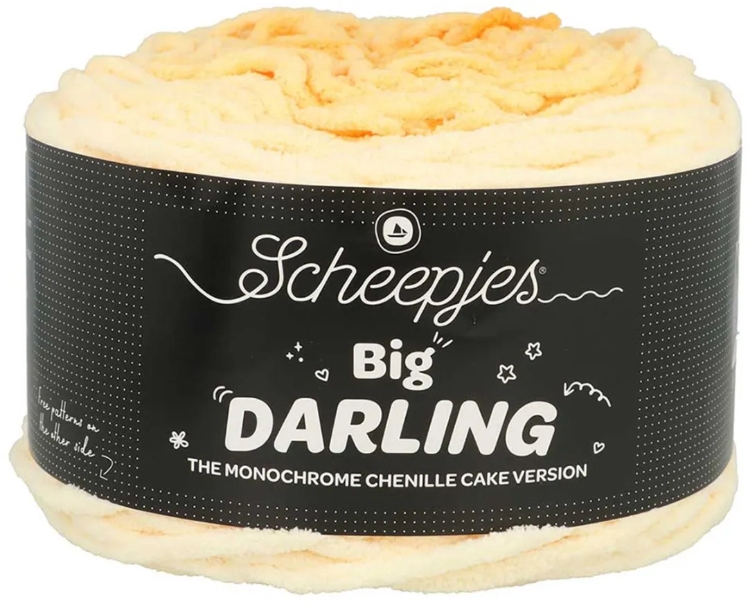 Scheepjes Big Darling Monochrome Cake 439 Pumpkin