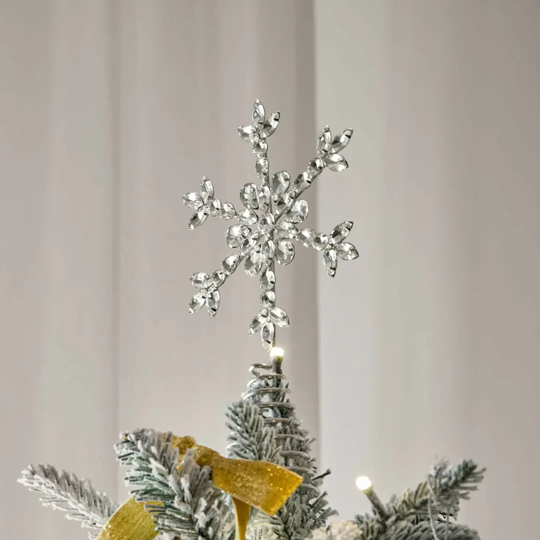 Loberon Kerstboompiek Célindour - Zilverkleurig - afbeelding 2 van 4