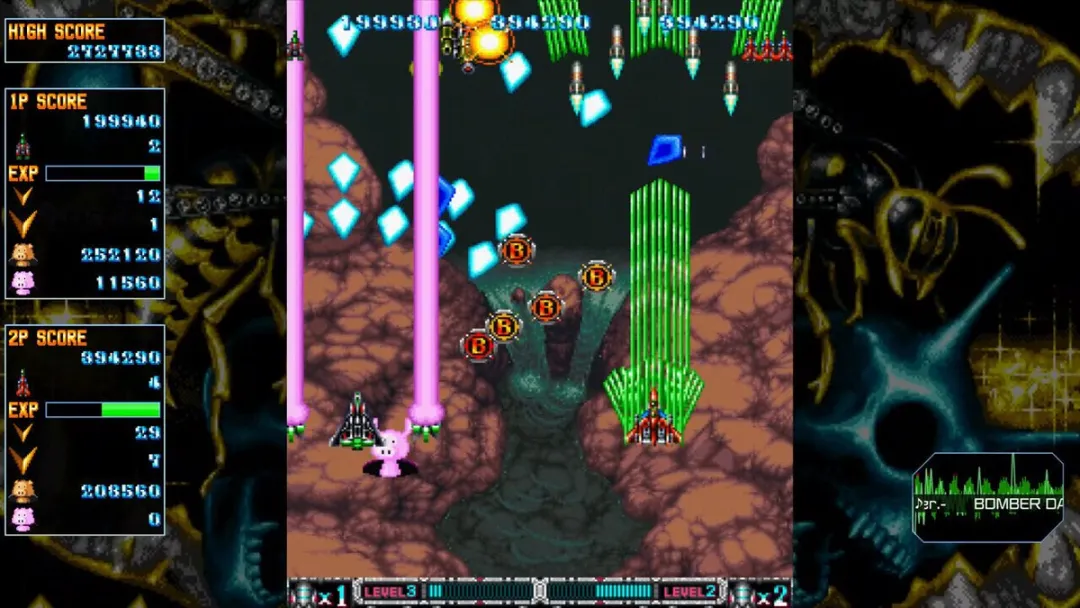 Clear River Games Batsugun Saturn Tribute Boosted PS4 Game
