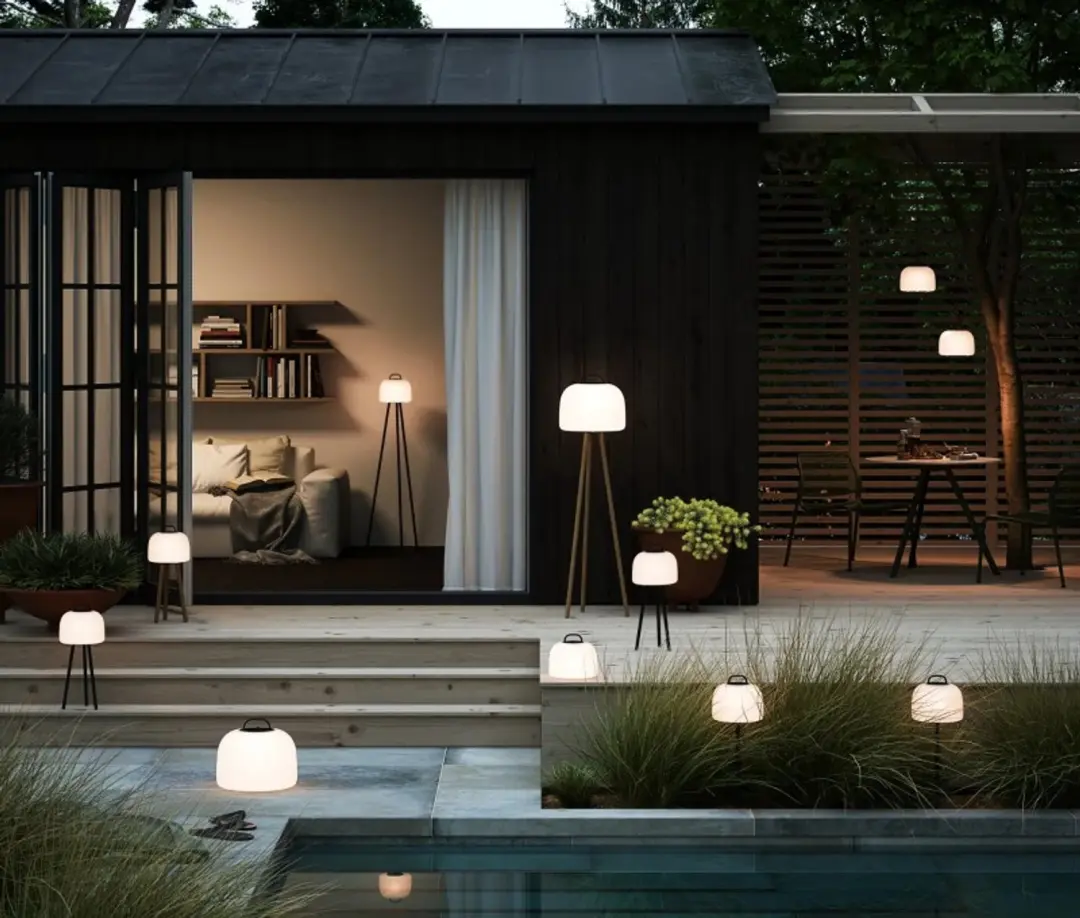 Nordlux Kettle To-Go LED Tuinlamp 4.8W 2700K - 3x - Zwart - afbeelding 4 van 6