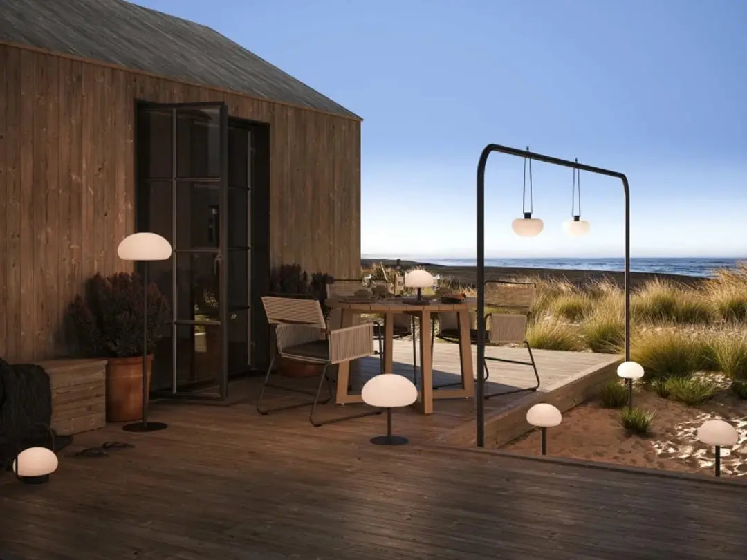 Nordlux Sponge LED Tuinlamp 6.8W 2700K IP65 - Wit - 3x - afbeelding 6 van 6