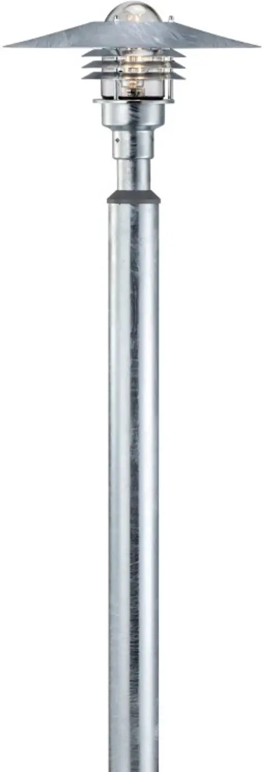 Nordlux Vejers LED Tuinlamp - E27 max 60W - IP44 - Zilver - afbeelding 3 van 3