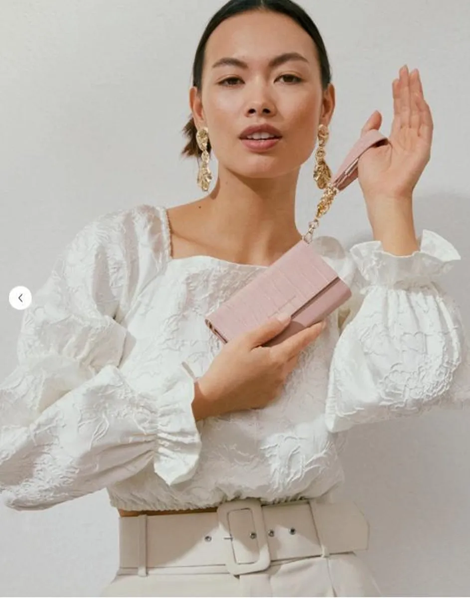 iDeal of Sweden Signature Clutch iPhone 12/12 Pro Misty Rose - 3 Pasjes - afbeelding 3 van 5