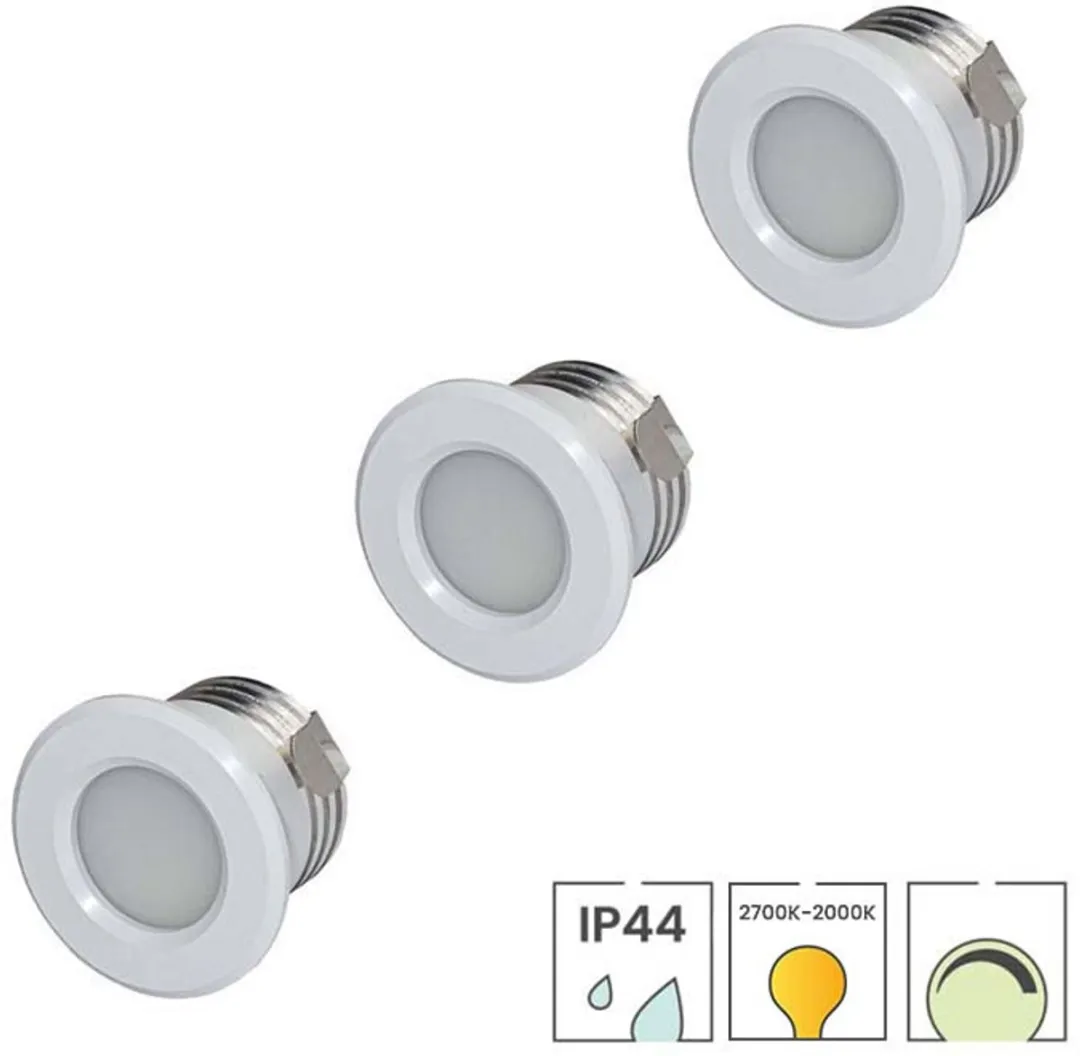 Lybardo Inbouwspots 3W Dim to Warm 28mm