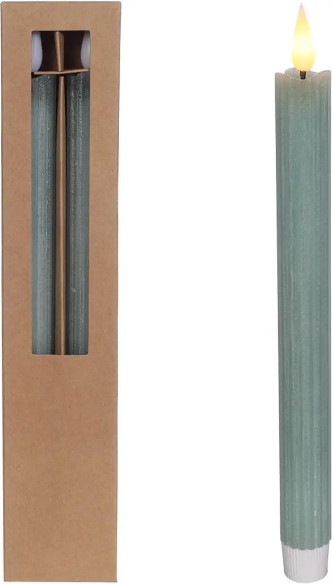 Dinerkaars Led Eucalyptusgroen (2 stuks)