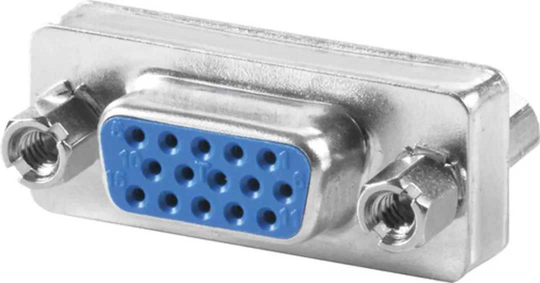 Weidmüller FrontCom IE-FCI-HD15-FF VGA gender-changer - afbeelding 2 van 3